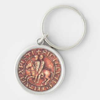 ANCIENT KNIGHT TEMPLAR COIN KEY CHAIN