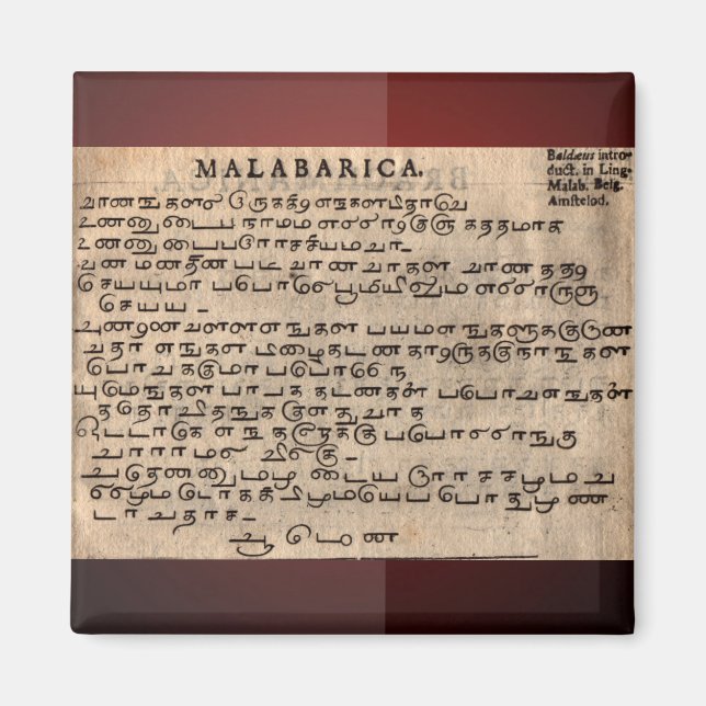 Ancient Languages Magnet (Front)