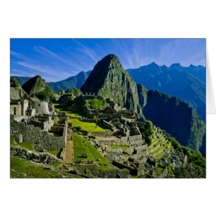 Ancient Machu Picchu, last refuge of the 2