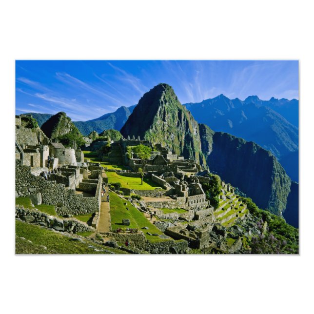 Ancient Machu Picchu, last refuge of the Photo Print (Front)