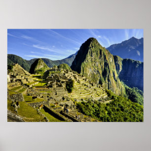Ancient Machu Picchu, last refuge of the Poster