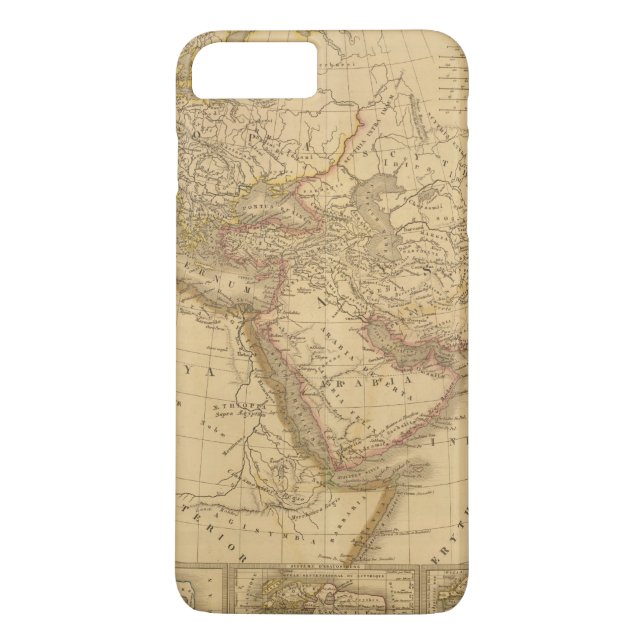 Ancient Map Case-Mate iPhone Case (Back)