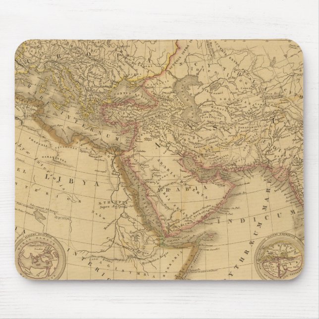 Ancient Map Mouse Pad (Front)