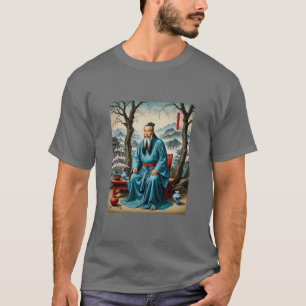 Ancient Master in Blossoms  Art Tee