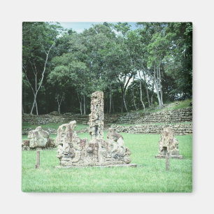 Ancient Mayan Ruins Copan N.W. Honduras Photo Magnet