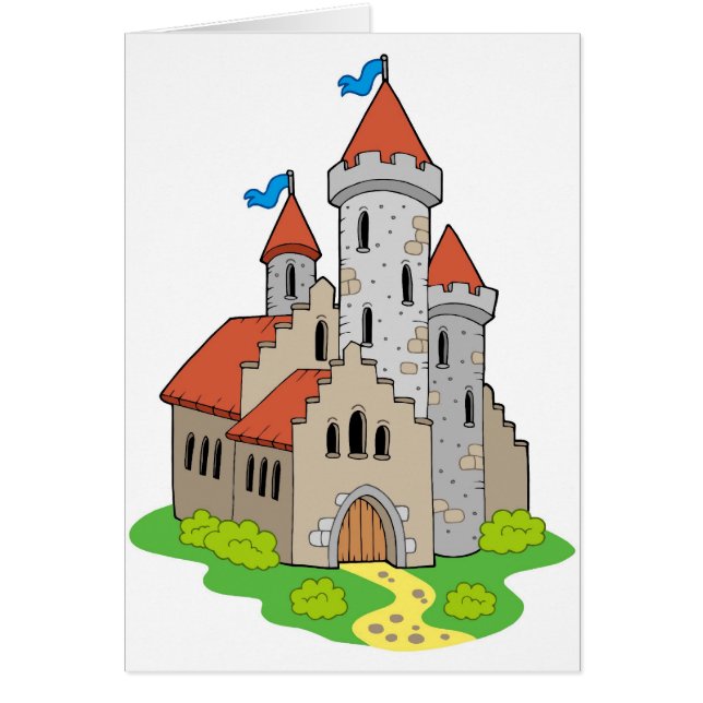 Ancient mediaeval castle (Front)