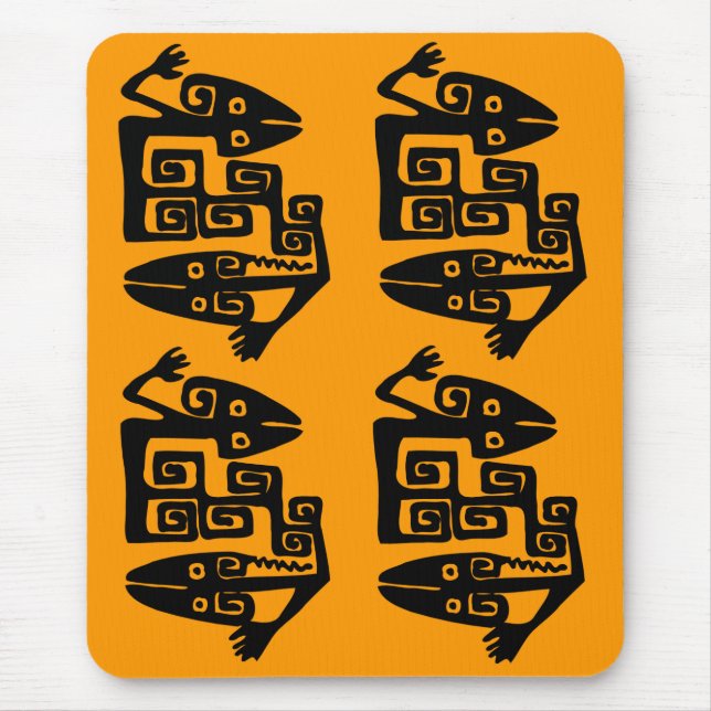 Ancient Mexican Art Mousepad (Front)