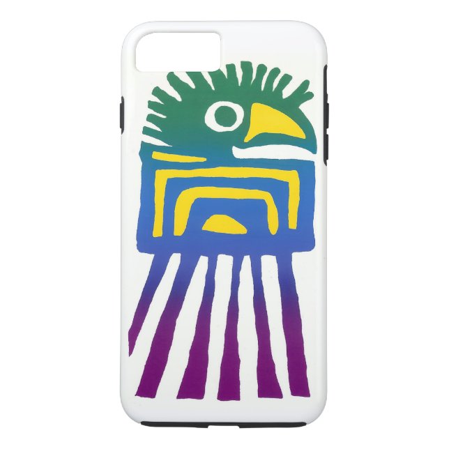 Ancient Mexican Bird Case-Mate iPhone Case (Back)