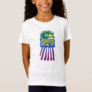 Ancient Mexican Bird Design T-Shirt