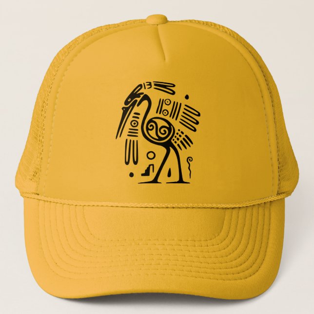 Ancient Mexican Motif Cap (Front)