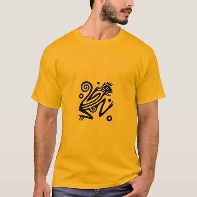 Ancient Mexican Motif T-shirt (Front)