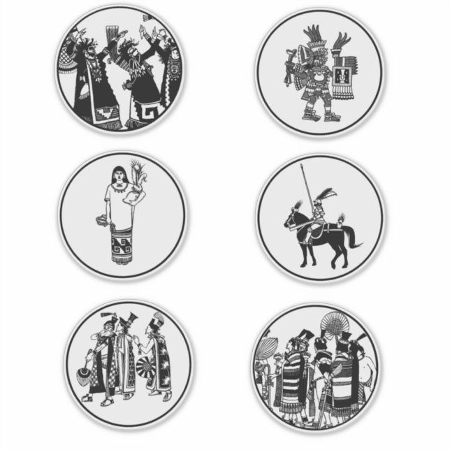 Ancient Mexico Mexican People Tribes Art (Front)