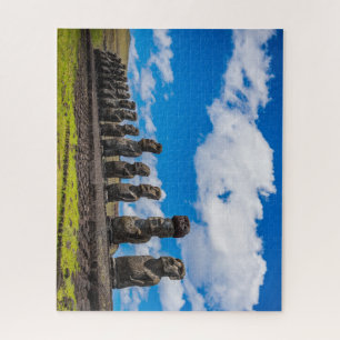 Ancient Moai Easter Island Rapa Nui Jigsaw Puzzle