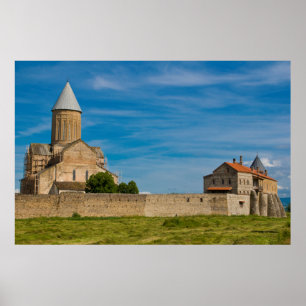 Ancient Monastery Exterior Poster