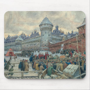 Ancient Moscow, departure after a fight Mouse Pad