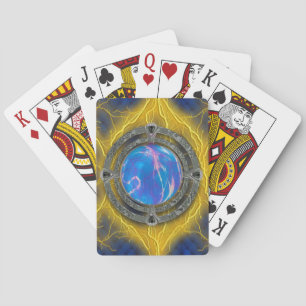 Ancient Mystical Tome of Magic Spells & Potions 7 Playing Cards
