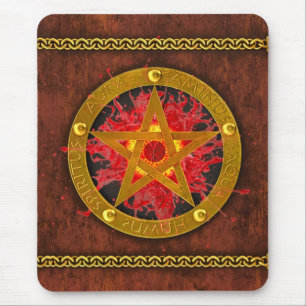 Ancient Mystical Tome of Magic Spells & Potions I Mouse Pad