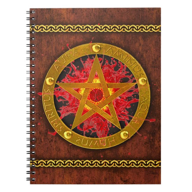 Ancient Mystical Tome of Magic Spells & Potions I Notebook (Front)