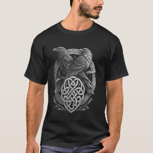 Ancient Norse Huginn & Muninn u2013 Viking Ravens T-Shirt