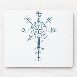 Ancient norse symbol mouse pad
