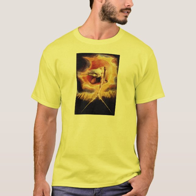 Ancient of Days - William Blake T-Shirt (Front)
