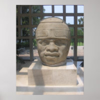 Ancient Olmec Head 4