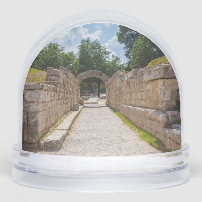 Ancient Olympia Greece – Birthplace of the Olympic Snowglobe (Front)