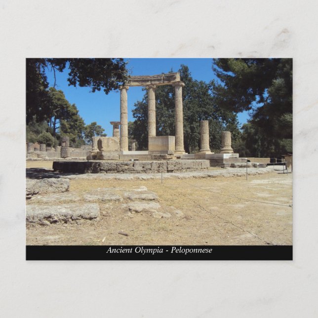Ancient Olympia - Peloponnese Postcard (Front)
