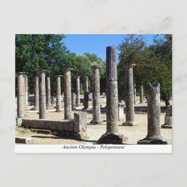 Ancient Olympia Postcard (Front)