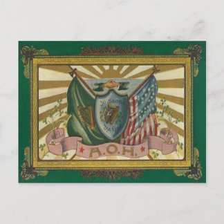 Ancient Order of Hibernians Postcard