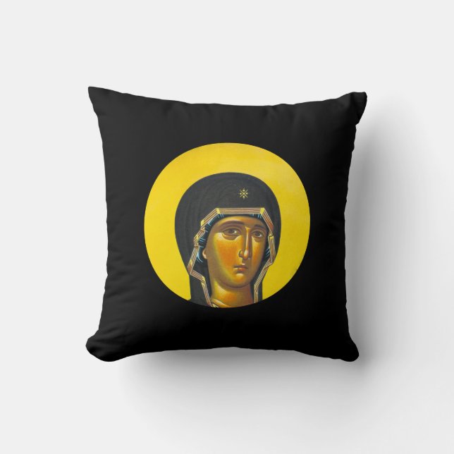 Ancient Orthodox icon Cushion (Front)