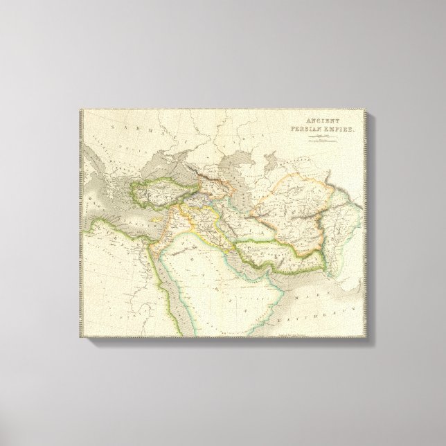 Ancient Persian Empire Canvas Print (Front)