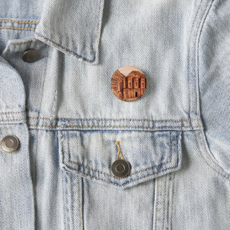 Ancient Petra-Jordan Sticker 3 Cm Round Badge