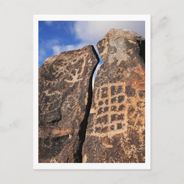 Ancient Petroglyph Postcard (Front)