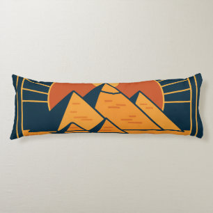Ancient Pyramids Majestic Body Pillow Art