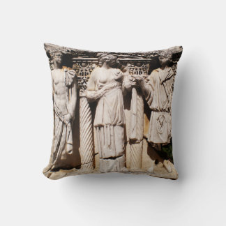  Ancient relief engravings  sculptures in Turkey Cushion