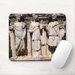 Ancient relief engravings sculptures in Turkey Mouse Pad