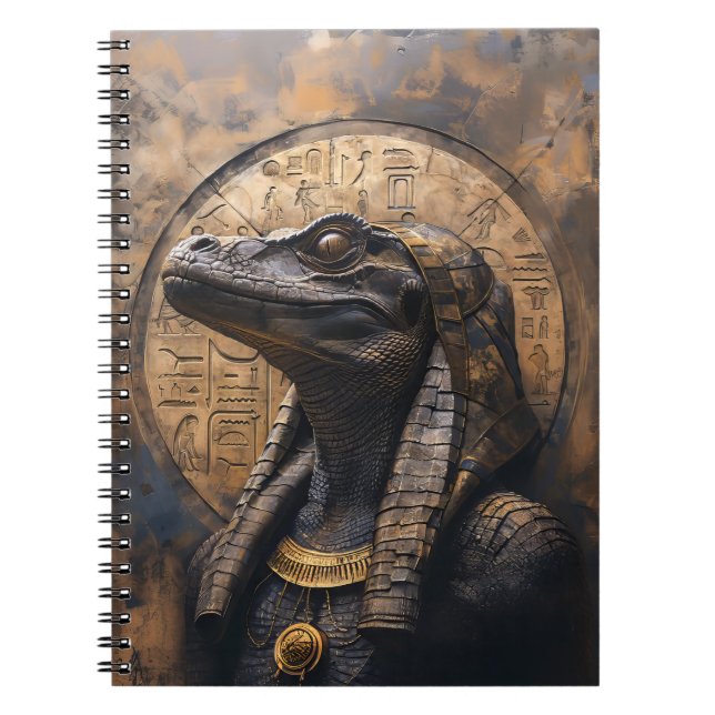 Ancient Reptilian Alien Notebook (Front)