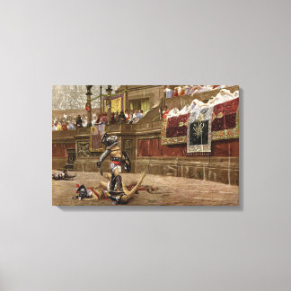 Ancient Roman Gladiators Canvas Print