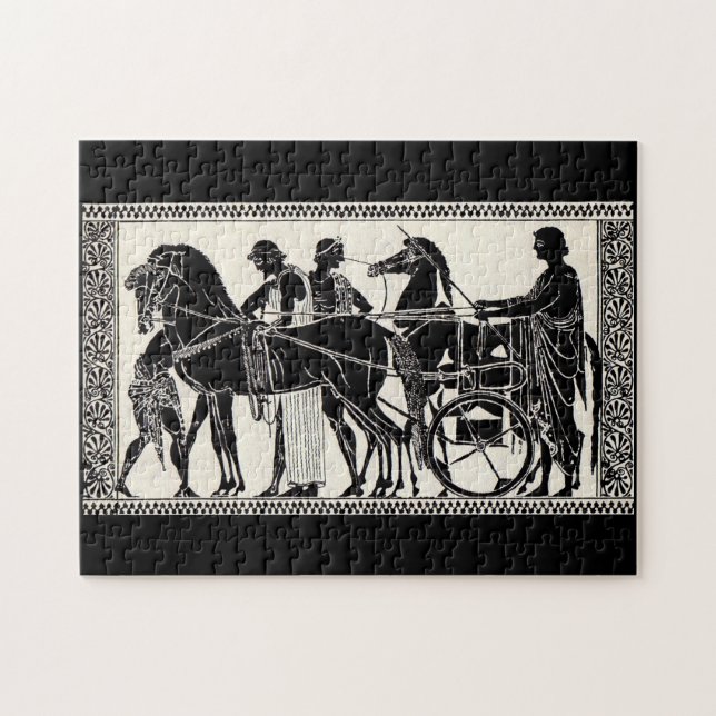 ancient Roman men and horses Jigsaw Puzzle (Horizontal)