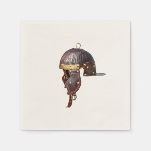 Ancient Roman military helmet Napkin