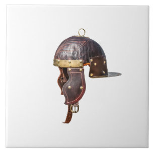 Ancient Roman military helmet Tile