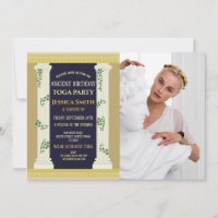 Ancient Roman Toga Birthday Party Ivy Photo
