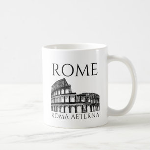 Ancient Rome Colosseum , Historic Roman Travel Coffee Mug
