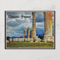 Ancient Ruins in Athens Greece