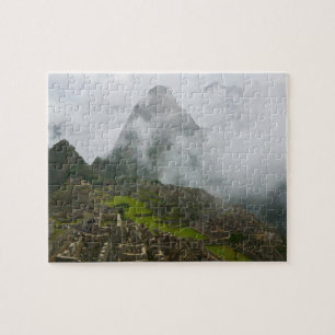 Ancient ruins of Machu Picchu with Andes Jigsaw Puzzle