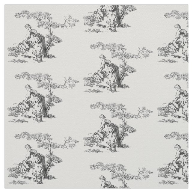 Ancient rural artwork fabric (Swatch)