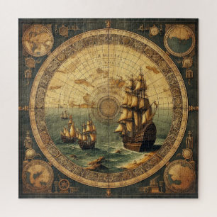 Ancient Spanish Sailing Ship 2 Jigsaw Puzzle