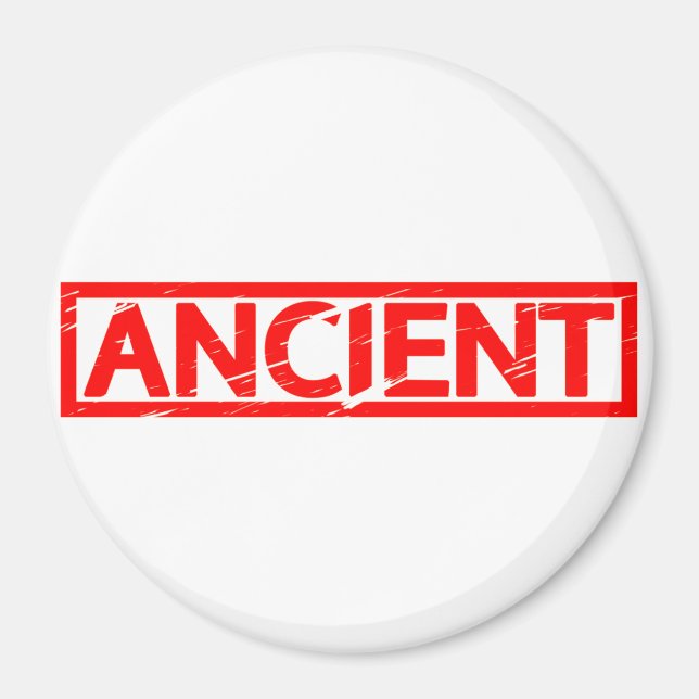Ancient Stamp Magnet (Front)
