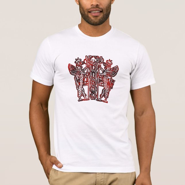 Ancient Sumerian Caduceus T-Shirt (Front)